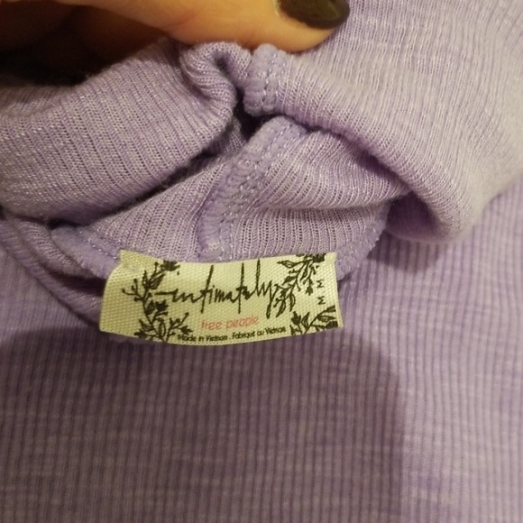 Free People topanga top in lilac - Picture 4 of 4